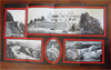 Broadmoor-Cheyenne Mountain Highway Colorado c. 1940 pictorial travel brochure