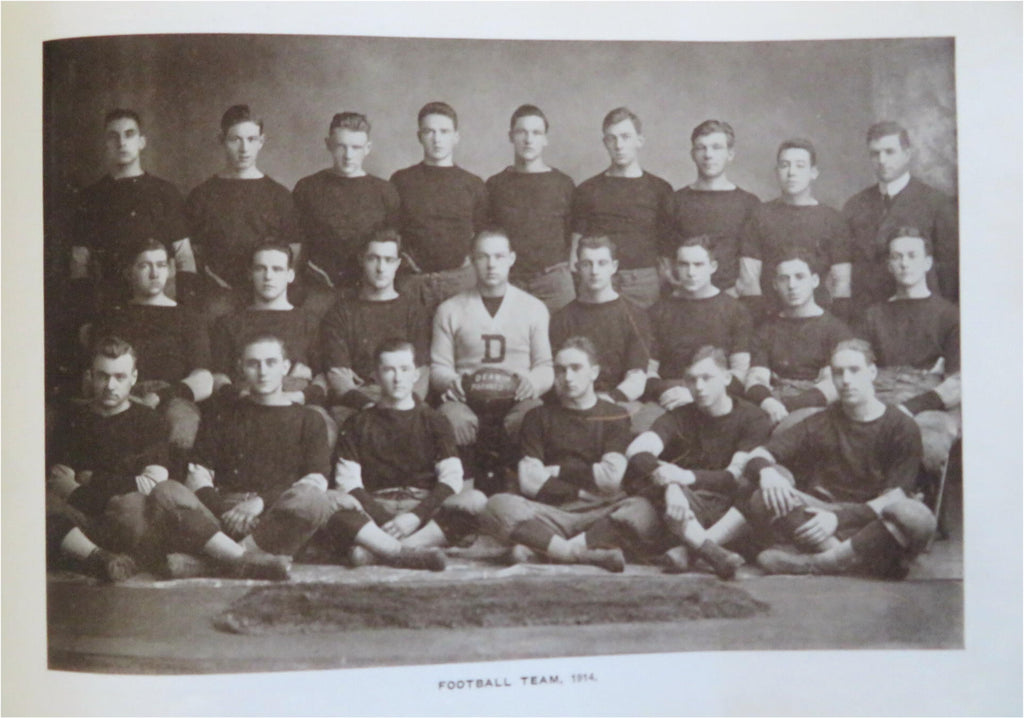 Dean Academy Franklin Massachusetts 1915 souvenir album baseball team glee club