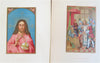 Biblical Scenes Life of Christ c. 1890 Chromolithographed print lot x 10