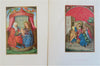 Biblical Scenes Life of Christ c. 1890 Chromolithographed print lot x 10