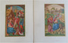 Biblical Scenes Life of Christ c. 1890 Chromolithographed print lot x 10