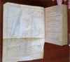 Ecclesiastical History 1840 Judaism Christianity leather book w/ maps & views