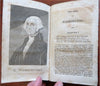 George Washington Biography 1816 Weems juvenile book w/ U.S. map portrait plates