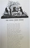 Frolich's Frolics Nursery Rhymes 1879 illustrated children's book shadow scenes