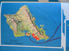 United Airlines System Map United States Air Routes c. 1959 promotional brochure