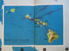 United Airlines System Map United States Air Routes c. 1959 promotional brochure