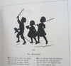 Paul Konewka Silhouette Art Nursery Rhymes Collection c. 1870's children's book