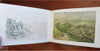 Cornwall England Coves & Corners Fishing Scenes c. 1890's color plate book