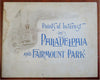 Philadelphia Fairmount Park Pennsylvania 1899 illustrated souvenir album