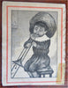 Little Bo-Peep c. 1880's juvenile chap book Shepard Norwell Promo Advert Book