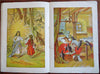 Seven Ravens Aunt Rhoda's Series Fairy Tales 1882 illustrated children's book