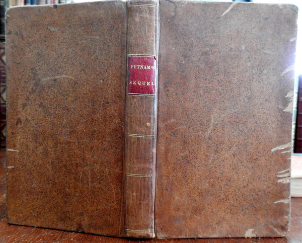 Analytical Reader 1832 Samuel Putnam American leather book analytical reader