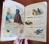 Death Burial of Cock Robin c. 1870's McLoughlin hand colored juvenile toy book