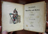 Polichinell's Harlequins Children's Stories 1850s Illustrated hand color book