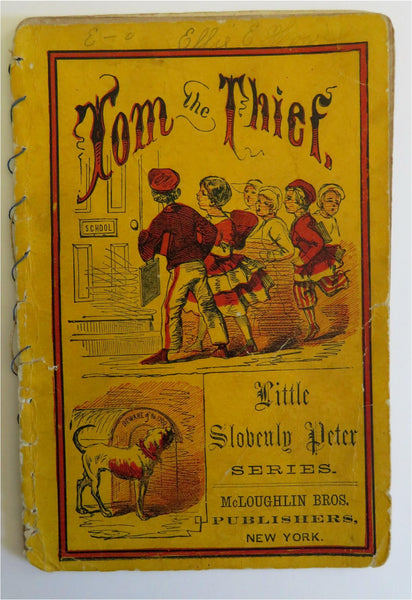 Tom the Thief c. 1865 McLoughlin color lithography juvenile book