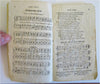 Picnic Songs Temperance Movement c. 1842 song chap book Score & Lyrics