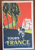 Tours in France Train & Automobile 1928 early AmEx tourist booklet period ads