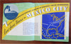 Mexico Travel Brochures Grace Cruise Lines Mexico City c. 1928 Lot x 2 adverts