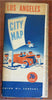 Los Angeles California c. 1940 Union Oil Company large detailed City Plan