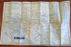 Los Angeles California c. 1940 Union Oil Company large detailed City Plan