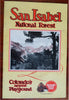 San Isabel National Forest Colorado 1929 illustrated tourist guide w/ map