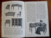 Retting art nouveau Furniture c. 1910-20 Illustrated Supply Catalog