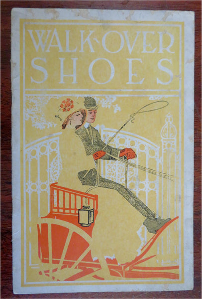 Walkover Shoes Men's & Women's Fashion c. 1905 illustrated catalog