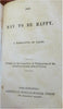 American Sunday School Union Sammelband The Bible How to Be Happy c. 1840's book