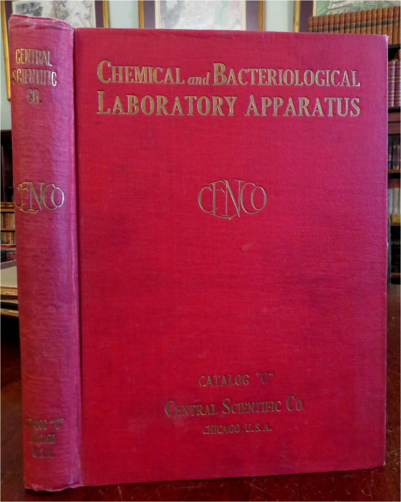 Laboratory Supply Chemical Biology Scientific Co c. 1930 pictorial trade catalog