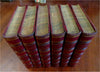 Collected Works lovely red leather 6 vol. set 1880 Ainsworth illustrated