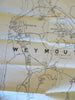 Weymouth Massachusetts 1910 detailed folding pocket city plan