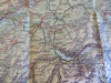Switzerland Tourist Map Railway Guide 1932 Swiss Railways large color fldg. map