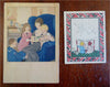 Colgate & Caldwell Syrup Lot x 2 Promotional Giveaway c. 1910 children's fables