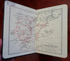 O'Shea's Guide to Spain & Portugal 1892 illustrated tourism guide book w/ maps