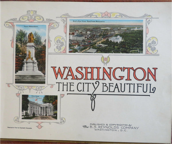 Washington D.C. c. 1920 Souvenir Album White House Capital Smithsonian 30 views