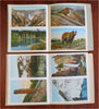 Yellowstone National Park gems c. 1920's Lot x 2 Souvenir tourist View Books