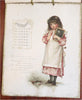 Children of the Year 1893 E.P. Dutton Chromo-Lithographed rare Calendar