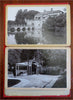 Pyrmont Germany c. 1880's pictorial tourist souvenir album street scenes