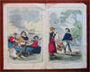 Sailor Boy nautical 1856 McLoughlin Brothers hand colored juvenile chap book