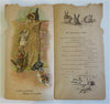 Rambles Kitten Cat Adventures c. 1890's Tuck chromolithographed children's book