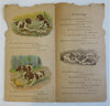 Rambles Kitten Cat Adventures c. 1890's Tuck chromolithographed children's book