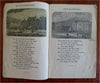 Dutch Residences Houses Street Scenes Palaces c. 1840's juvenile chap book