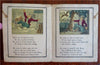 History of Simple Simon Juvenile Story c. 1850's hand color juvenile chap book