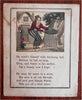 History of Simple Simon Juvenile Story c. 1850's hand color juvenile chap book