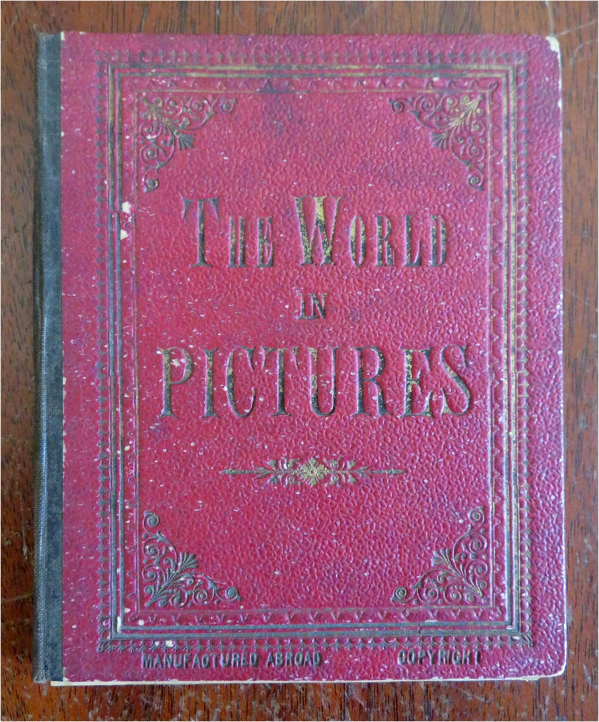 World in Pictures European Capitals London Paris Berlin 1880's souvenir album