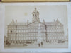 Amsterdam Netherlands c. 1860's albumen photo tourist souvenir album 11 views