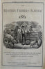 John P. Morton's Western Farmer's Almanac 1881 Kentucky w/ pictorial advertising