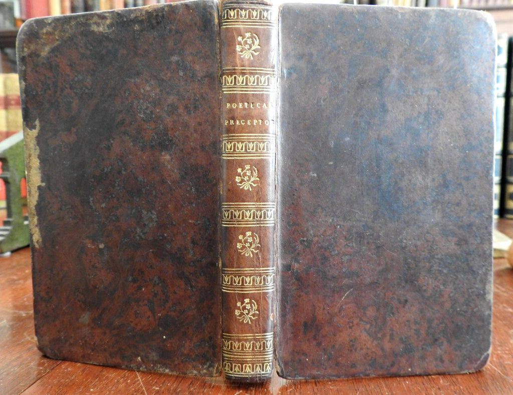 Young Gentleman and Lady's Poetical Preceptor 1807 T. Woolston leather book