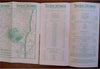 Hudson River Daylight Steamers 1905 vintage travel advertising pamphlet w/ maps