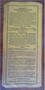 New York State Railroads Post Offices Demographic Info 1913 Hammond pocket map